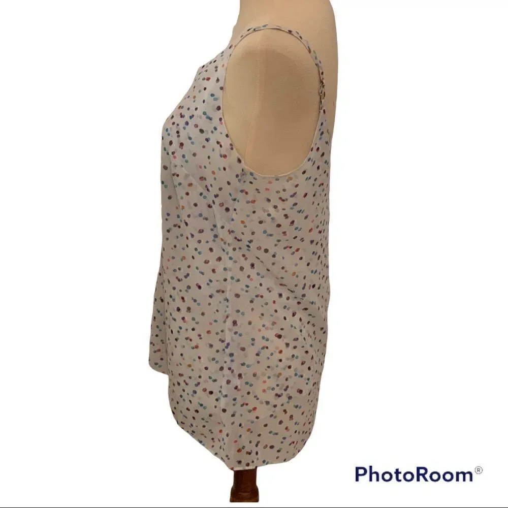 CAbi Confetti Polka Sot Tank XS
